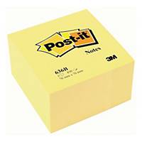 Karteczki samoprzylepne Post-it® Kostka, Żółte, 76x76mm, 450 sztuk
