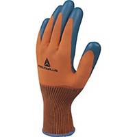 Delta Plus VE733 Supreme Grip Latex Coated Blue/Orange Glove Size 11 (Pair)