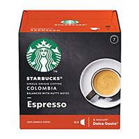 Starbucks Dolce Gusto Colombia Espresso Capsules - Box of 12