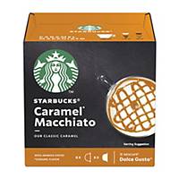 Starbucks Dolce Gusto Caramel Macchiato Capsules - Box of 12