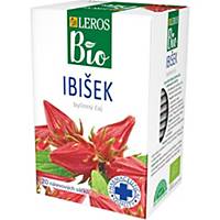 Leros Bio Herbal Tea, Hibiscus, 20 Tea Bags