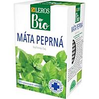Čaj Leros Bio Mäta prieporná, 20 porcií