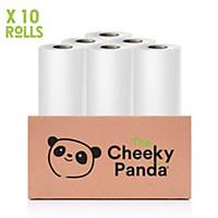 Cheeky Panda Kitchen Roll Plastic-Free Bamboo 2-Ply - Pack Of 10