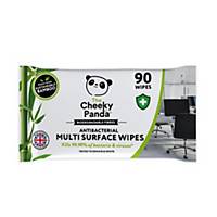 Cheeky Panda Anti-Bacterial Multi Surface Wipes - Pack Of 90