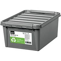 Opbevaringskasse SmartStore Recycled 15, 40 x 30 x 18 cm, 14 L, grå
