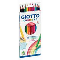 Lyra Farbstift F276600, Giotto Colors, sortiert, 12 Stück