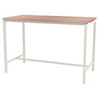 Table haute Quadrifoglio Vera - 6 personnes - L 180 cm - chêne