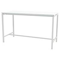 Table haute Quadrifoglio Vera - 6 personnes - L 180 cm - blanche