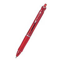 Pilot Acroball Retractable Ball Pen 0.7mm Red