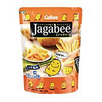 Calbee 卡樂B Jagabee 原味薯條18克 - 5包裝