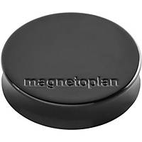 Magnet, Magnetoplan 1664012, Ergo Medium, 700 gr, schwarz, Pack à 10 Stück