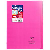 Koverbook, Clairefontaine, 971408C, A4, 48 Seiten, Seyes, pink, Pack à 10 Stück