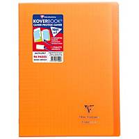 Koverbook, Clairefontaine, 971409C, A4, 48 Seiten, Seyes, orange, Pack à 10 Stk.