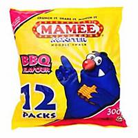 Mamee Monster BBQ Noodle Snack 25g - Pack of 12