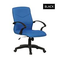 Artrich BL2102LB Fabric Low Back Chair Black
