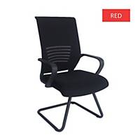 Artrich Art-911V Mesh Visitor Chair Red
