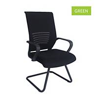 Artrich Art-911V Mesh Visitor Chair Green