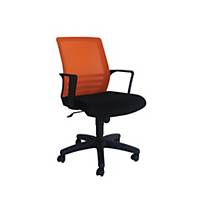 Artrich Art-917MB Mesh Medium Back Chair Orange