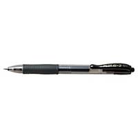 Pilot G207 Retractable Gel Ink Black Pens 0.7mm