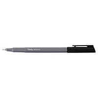Lyreco Fineliner Pen Black - Pack Of 12
