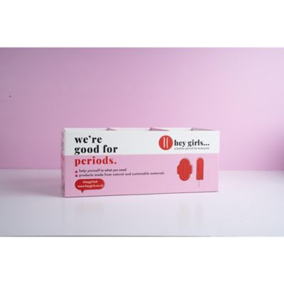 Hey Girls Cardboard Sanitary Product Storage Trough