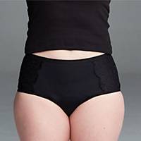 PERIOD PANTS H/W HIGH ABSORBENCY MED BLK