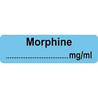 Syringe Label - Morphine
