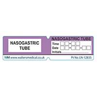 Line Label - Nasogastric Tube Lilac