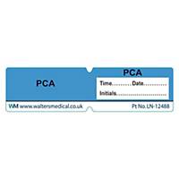 Line Label - PCA Blue