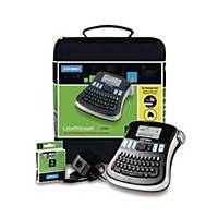 Labelprinter Dymo LabelManager 210D kitcase, sæt med printer, teksttape og taske