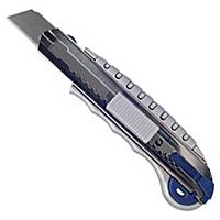 Ergonomic cutter in steel 18mm + knifes