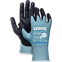 Uvex Mechanikschutzhandschuhe Phynomic AirLite C, Größe 8, swz/hellblau, 10 Paar
