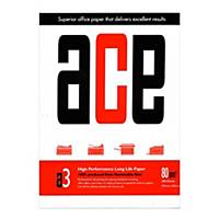 ACE A3 White Paper 80gsm - Ream of 500 Sheets