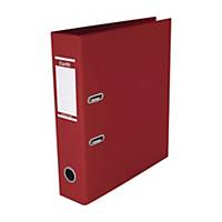 Bantex PVC Lever Arch File A4 3 inch Red