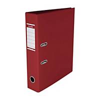 Bantex PVC Lever Arch File F4 3 inch Red