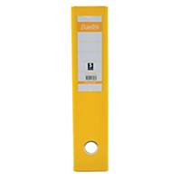 Bantex PVC Lever Arch File F4 3 inch Yellow