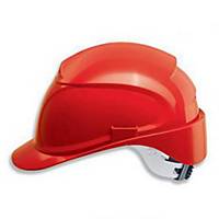 uvex airwing B-WR Safety Helmet, Red