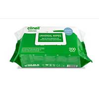 Clinell Universal Wipes - Pack of 200