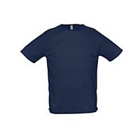 Camiseta térnica Sols Sporty - azul marino - talla S