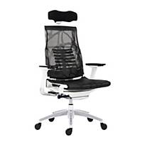 Antares Pofit irodai szék, fehér és fekete