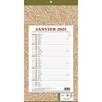 NATURA RECYCLED MONTHLY CALENDAR 19X36