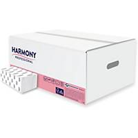 Harmony Professional 1193 Papierhandtücher mit ZZ-Falz, weiß, 20 x 150 Tücher