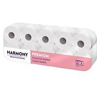 Harmony Professional 1790 Toilettenpapier, konvent. Rollen, 2-lagig, 10 Stück