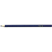 Bleistift Lyreco, HB, dunkelblau, Packung à 12 Stück