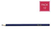 Lyreco Pencil HB Undipped - Pack Of 12