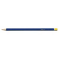 Lyreco Bleistift, Härtegrad: H, blau lackierter Schaft, 12 Stück