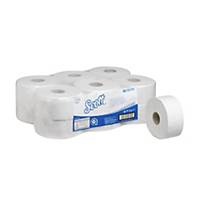 Kimberly Clark Mini Jumbo 8615 Toilettenpapier, 2-lagig, 12 Stück