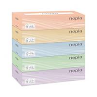 Nepia 妮飄 2層柔軟盒裝紙巾 - 5盒裝