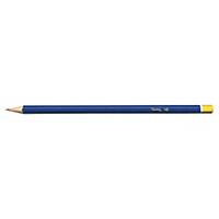 Lyreco lakkozott ceruza, fekete, hB, 12 darab/csomag