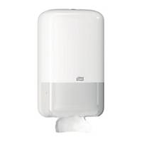 Distributeur de papier toilette plié Tork 556000, L 159 x H 271 x L 128, blanc